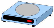 電熱器のイラスト